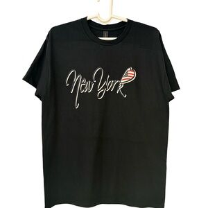New York Black Graphic Tee